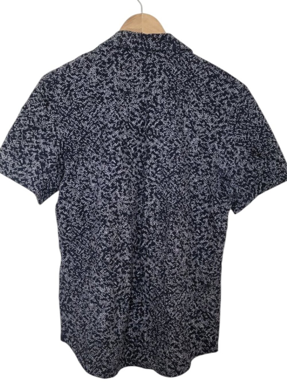 Lululemon Down To The Wire Slim Fit SS Shirt Black Short Sleeve Mens Size Medium - Picture 3 of 7